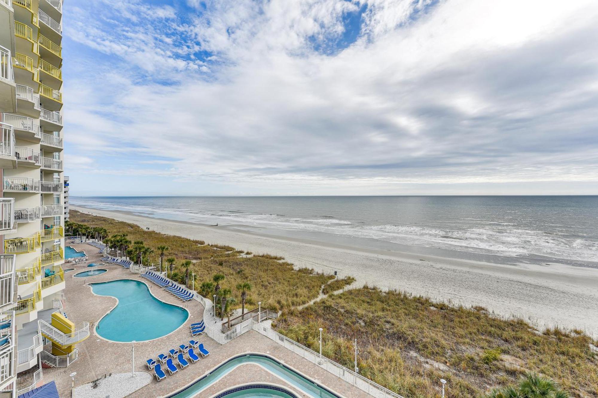 Oceanfront North Myrtle Beach Gem Pools Access! Eksteriør billede